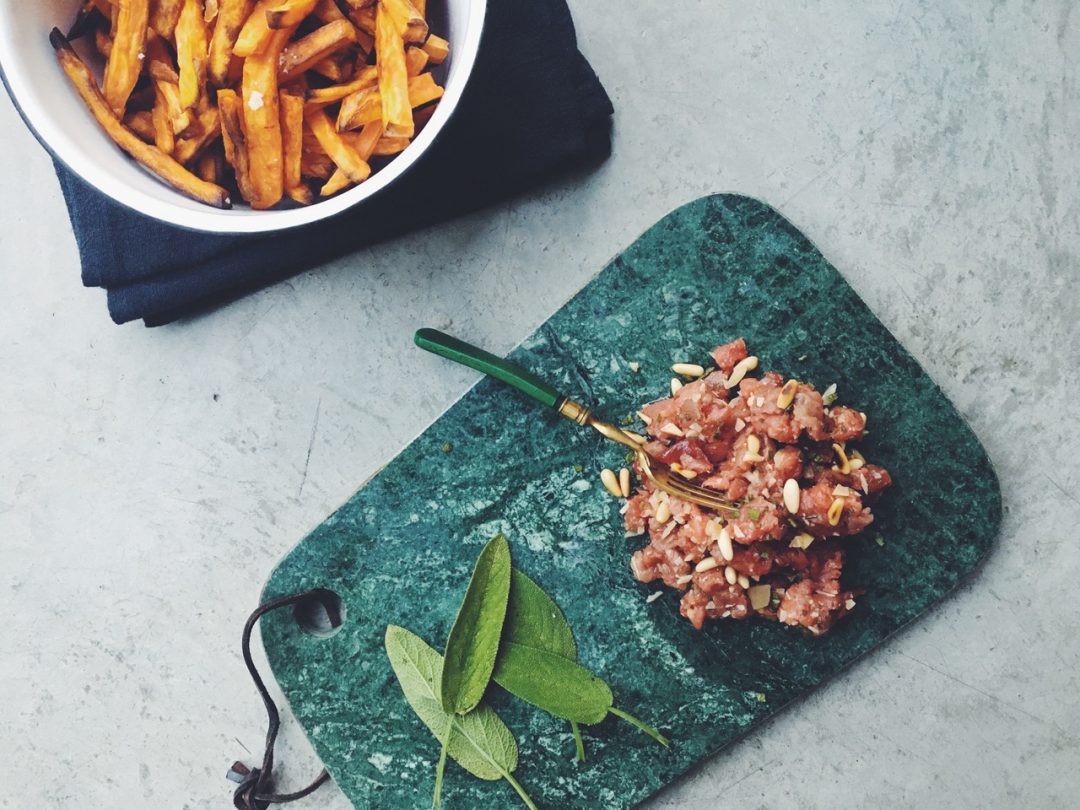 tartare boeuf italienne