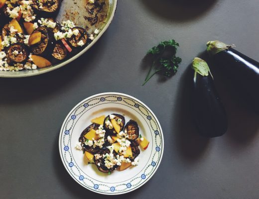 salade aubergine feta my little spoon
