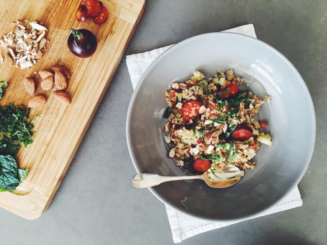 Taboule quinoa amande my little spoon
